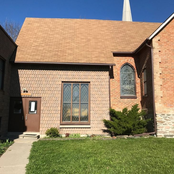 Entrance to the parish